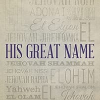 His Great Name-Study Guide