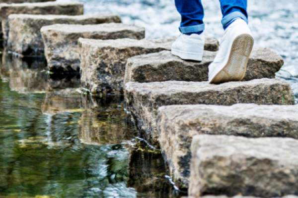 stepping stones